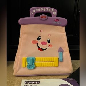 Fisher Price My Pretty Learning Purse 2008 With Instructions & Batteries